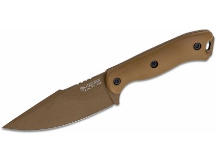 KA-BAR BK18 Becker Harpoon univerzálny nôž 11,6 cm, pieskovo-hnedá, Zytel, puzdro polymér