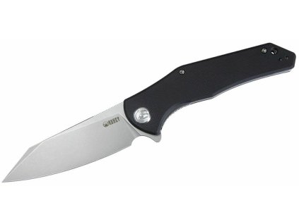 Kubey KU158E Flash vreckový nôž 9,8 cm, čierna, G10, spona