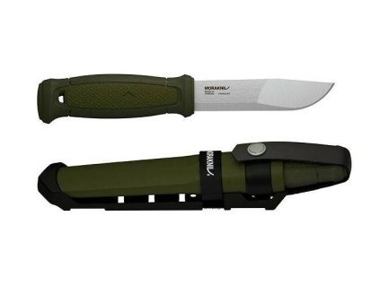 Morakniv 12645 Kansbol vonkajší nôž 10,9 cm, zelená, plast, guma, plastové puzdro