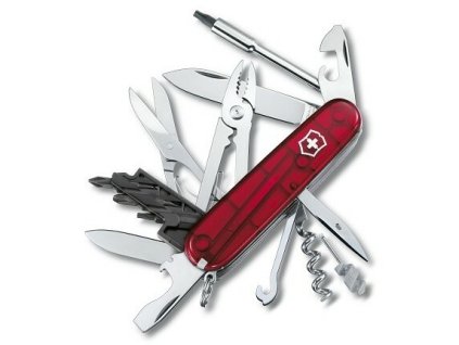 Victorinox 1.7725.T CyberTool 34 multifunkčný nôž 91 mm, transparentná červená, 34 funkcií
