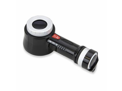 Carson CP-45 PRO Series meracia lupa s LED a UV osvetlením, 11,5x zväčšenie, puzdro