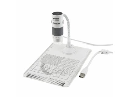 Carson MM-840 eFlex digitálny USB mikroskop s LED osvetlením 75x/300x, so stojanom a základňou