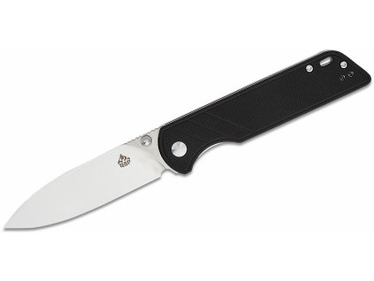 QSP Knife QS102-A Parrot Black vreckový nôž 8,2 cm, satin, čierna, G10