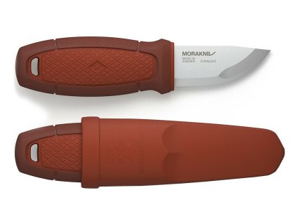 Morakniv 12648 Eldris Red nôž na krk 5,9 cm, červená, guma/plast, plastové puzdro