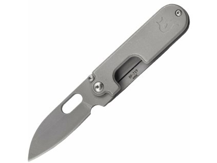 Fox Knives BF-719 Black Fox Bean Gen 2 vreckový nôž 5 cm, Stonewash, celooceľový
