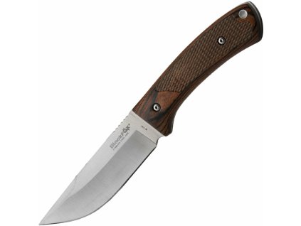 FOX knives BF-741 BLACK FOX COMPANION lovecký nôž 11 cm, drevo Pakka, kožené puzdro