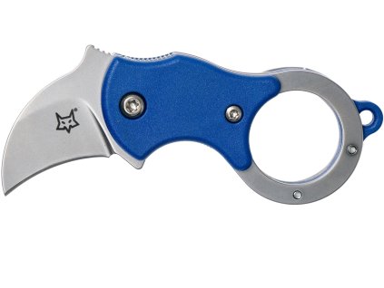 FOX knives FX-535 BL MINI-KA BLUE malý vreckový nôž - karambit 2,5 cm, modrá, FRN
