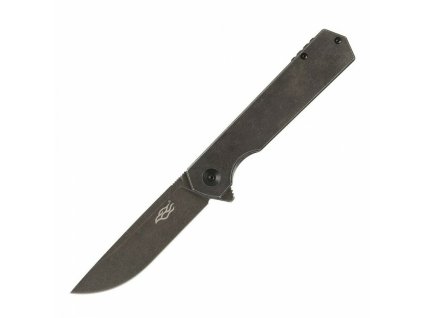 Ganzo Knife Firebird FH13-SS vreckový nôž 8,7 cm, Stonewash, celočierna, celooceľový