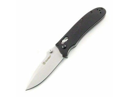 Ganzo Knife G704-BK všestranný vreckový nôž 8,5 cm, čierna, G10
