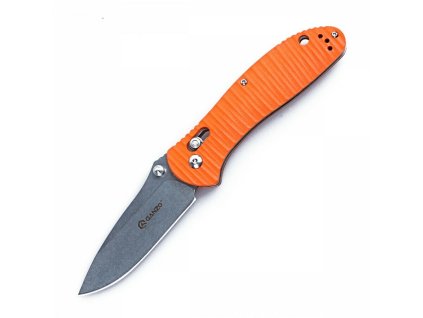 Ganzo Knife G7392P-OR vreckový nôž 8,7 cm, Stonewash, oranžová, G10