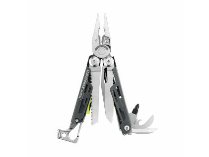 Leatherman 832737 SIGNAL GRANITE GRAY multifunkčný nástroj 19 funkcií, šedo-strieborná