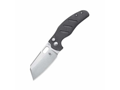 Kizer V3488BC1 C01c(Mini) Sheepdog Black Richlite vreckový nôž 6,6 cm, Stonewash, čierna, kompozit