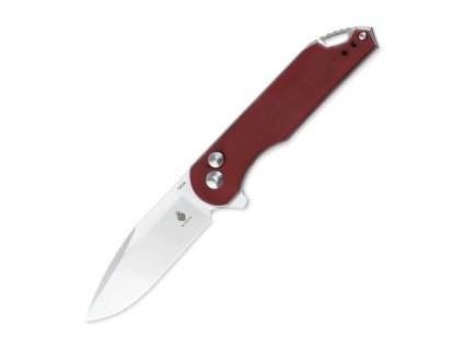 Kizer V3549C2 Assassin Red vreckový nôž 7,6 cm, červená, G10