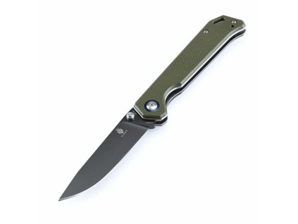 Kizer V4458N2 Begleiter Titanium Green vreckový nôž 8,9 cm, zelená, G10