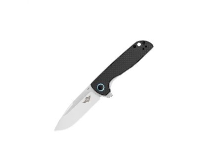 Oknife Freeze 2 vreckový nôž 8,9 cm, Satin, čierno-šedá, uhlíkové vlákno