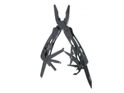 Ganzo Multi Tool G202-B multifunkčný nástroj - kliešte, čierna, 24 funkcií