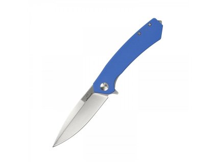 Ganzo Adimanti Skimen-BL vreckový nôž 8,5 cm, modrá, G10, oceľ, rozbíjač skiel