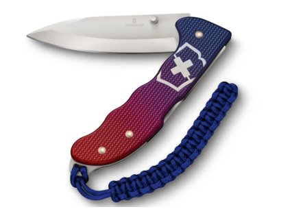 Victorinox 0.9415.D221 Evoke Alox Blue/Red vreckový nôž, 5 funkcií, modro-červená, paracord