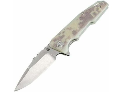 Artisan 1706PS-CGF Predator Camouflage vreckový nôž 7 cm, Stonewash, maskáčová, G10
