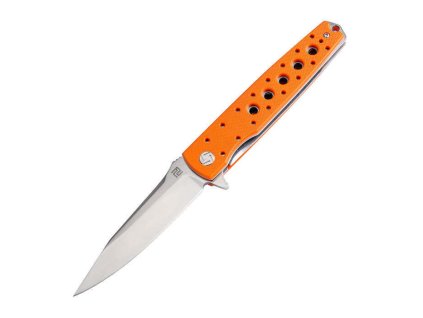 Artisan 1807P-OEF Virgina Orange vreckový nôž 10 cm, oranžová, G10, oceľ