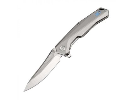 Artisan 1808G-GYM Zumwalt vreckový nôž 9,6 cm, Satin, sivá, titán