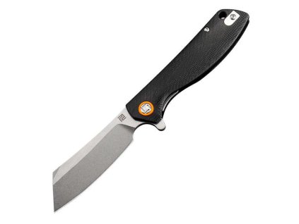 Artisan 1815P-BKC Tomahawk vreckový nôž - sekáčik 10 cm, Stonewash, čierna, G10