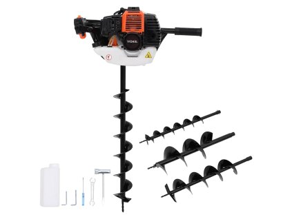 Multidom Zemný vrták, oranžový