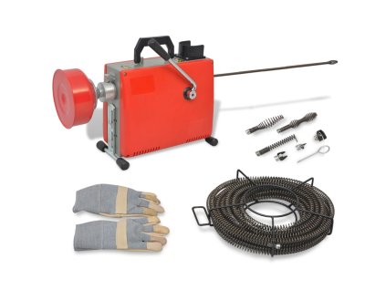 Multidom Špirálový čistič odtokov 250 W 15mx16mm 4,5mx9,5mm