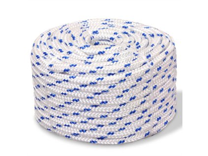 Multidom Lodné polypropylénové lano 14 mm 250 m biele