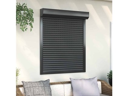 Multidom Predokenná roleta, hliník 100x130 cm, antracitová