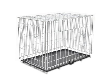 Skladacia kovová klietka pre psa, veľkosť XXL