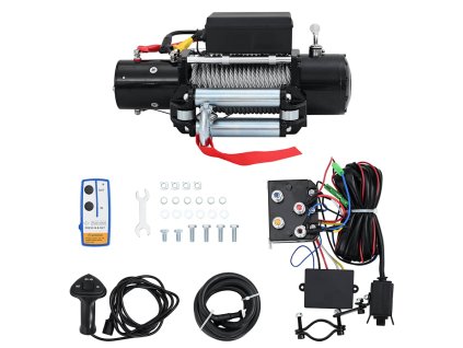 Multidom Elektrický navijak 12 V, 5909 kg