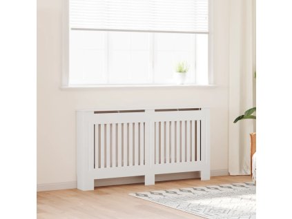 Biely kryt na radiátor z MDF 152 cm