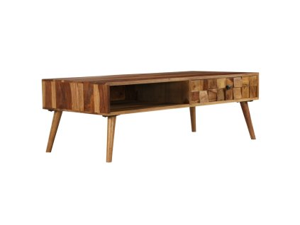 Multidom Konferenčný stolík, akáciaové drevo s medovou povrchovou úpravou 110x50x37 cm