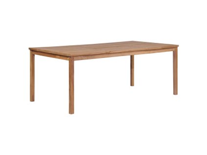 Multidom Záhradný stôl 200x100x77 cm, tíkový masív