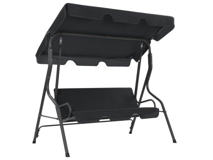 Multidom Záhradná hojdačka, antracitová 170x110x153 cm