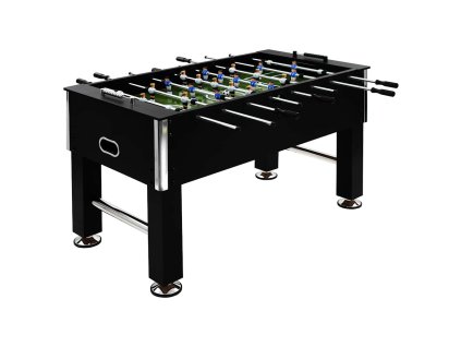 Multidom Stolný futbal, oceľ 60 kg 140x74,5x87,5 cm, čierny