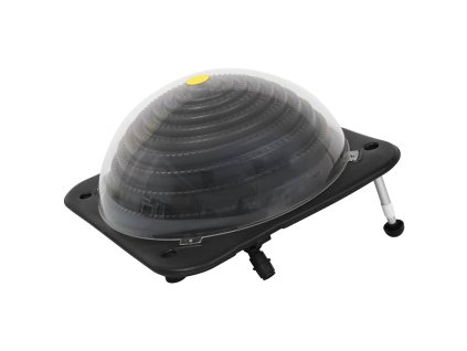 Multidom Solárny ohrievač vody v bazéne 75x75x36 cm HDPE a hliník