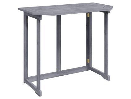 Multidom Skladací balkónový stôl 90x50x74 cm akáciový masív