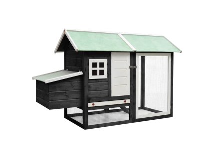 Multidom Kurín, sivý 170x81x110 cm, borovicový a jedľový masív