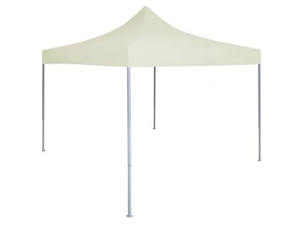 Multidom Profesionálny skladací párty stan 2x2 m, oceľ, krémový