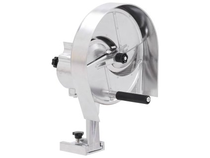 Multidom Ručný krájač zeleniny strieborný 22x44,5 cm hliníkový