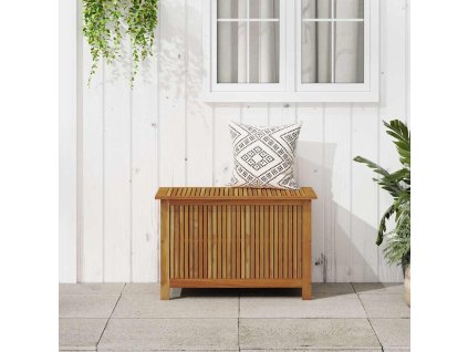 Multidom Záhradný úložný box 90x50x58 cm, akáciový masív