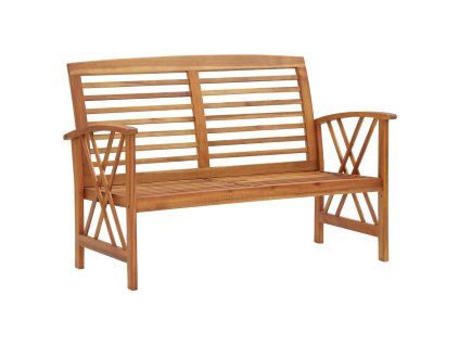 Multidom Záhradná lavička 119 cm akáciový masív