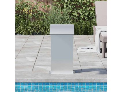 Multidom Bazénová fontána 50x30x60 cm nehrdzavejúca oceľ 304