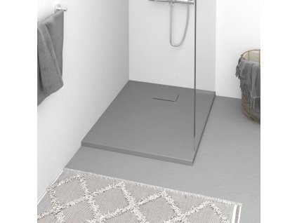 Multidom Sprchová vanička SMC sivá 90x70 cm