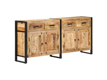 Multidom Komoda 172x35x80 cm masívne mangovníkové drevo