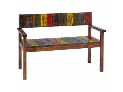 Multidom Jedálenské stoličky 4 ks recyklovaný masív