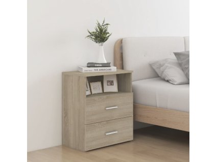 Multidom Nočné stolíky 2 ks dub sonoma 50x32x60 cm