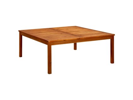 Multidom Záhradný konferenčný stolík 110x110x45 cm akáciový masív